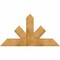 Ekena Millwork Saratoga Rough Sawn Timber Gable Bracket, Western Red Cedar, 48"W x 26"H x 4"D x 6"F, 13/12 Pitch GBW048X26X0406SAR00RWR - alternate 1